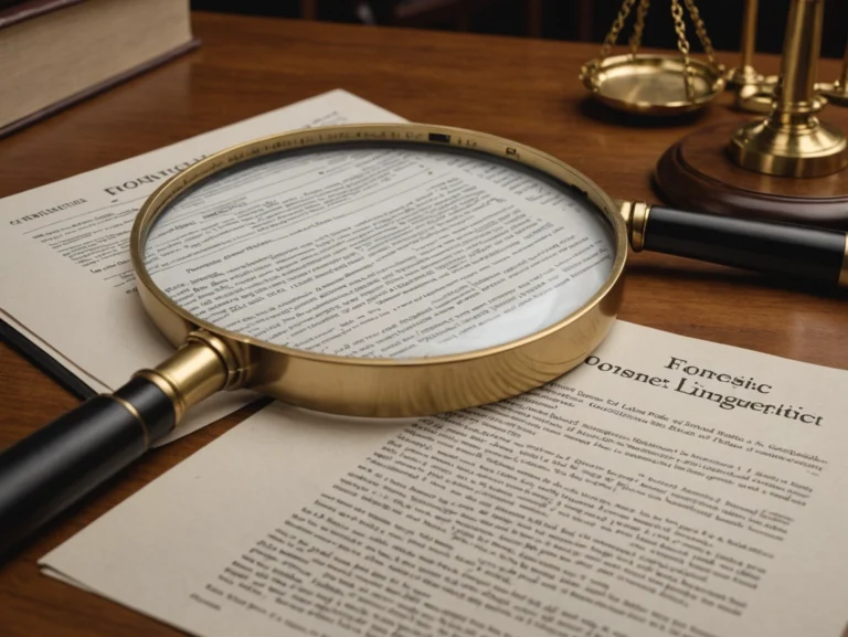 Lingüística forense: Lo que tu forma de escribir dice de ti